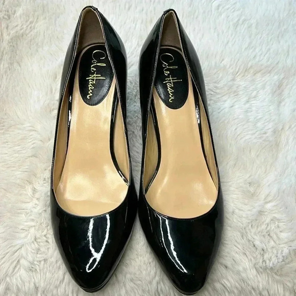 Cole Haan Shoes - Cole Hann  Black Patent High Heels Pumps SZ 8.5